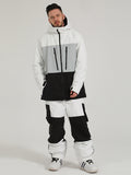 Women's Gsou Snow Unisex  Mountain Mission Anorak White Snow Suit