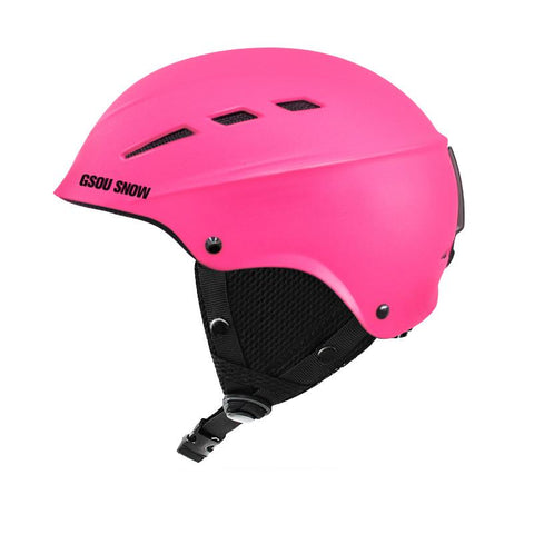 children's pink ski helmet boys and girls single-board double-board outdoor ski protective gear warm and breathable helmet