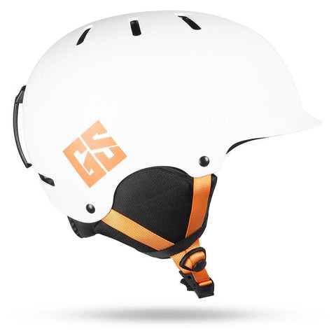 Gsou Snow White Ski Helmet, Integrally Lightweight EPS Snowboard Ski Riding Protective Gear